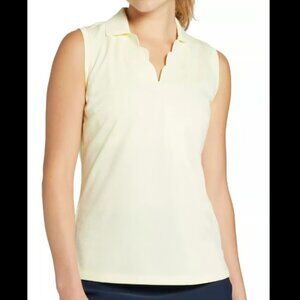 Lady Hagen Women's Polo Tank Top Golf Shirt Size Large